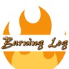 Burning Log